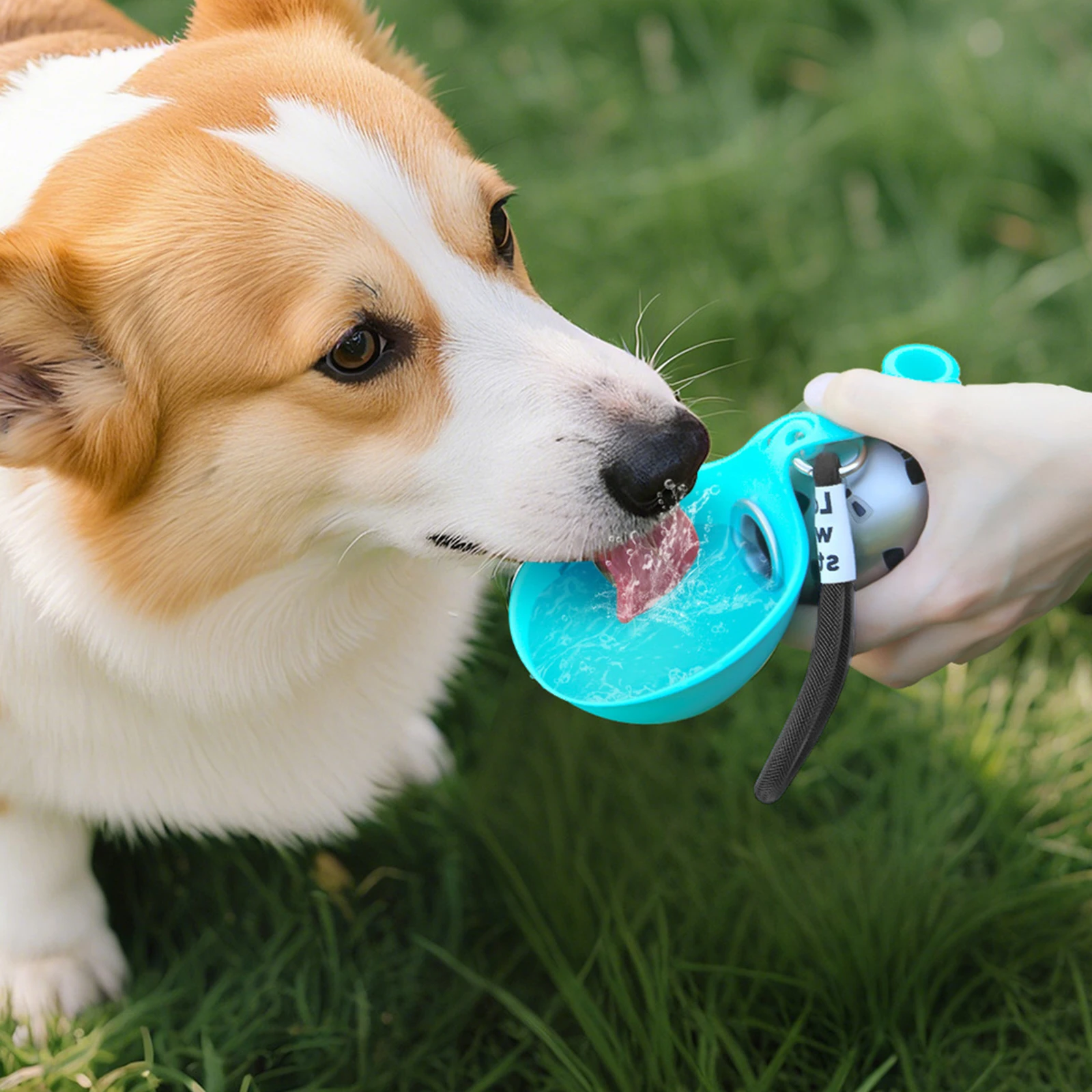 Botella de Agua para perros con bebedero. - Image 2